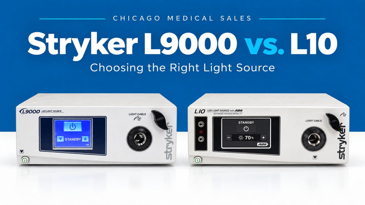 Stryker L9000 vs. L10: Standard Light vs. AIM