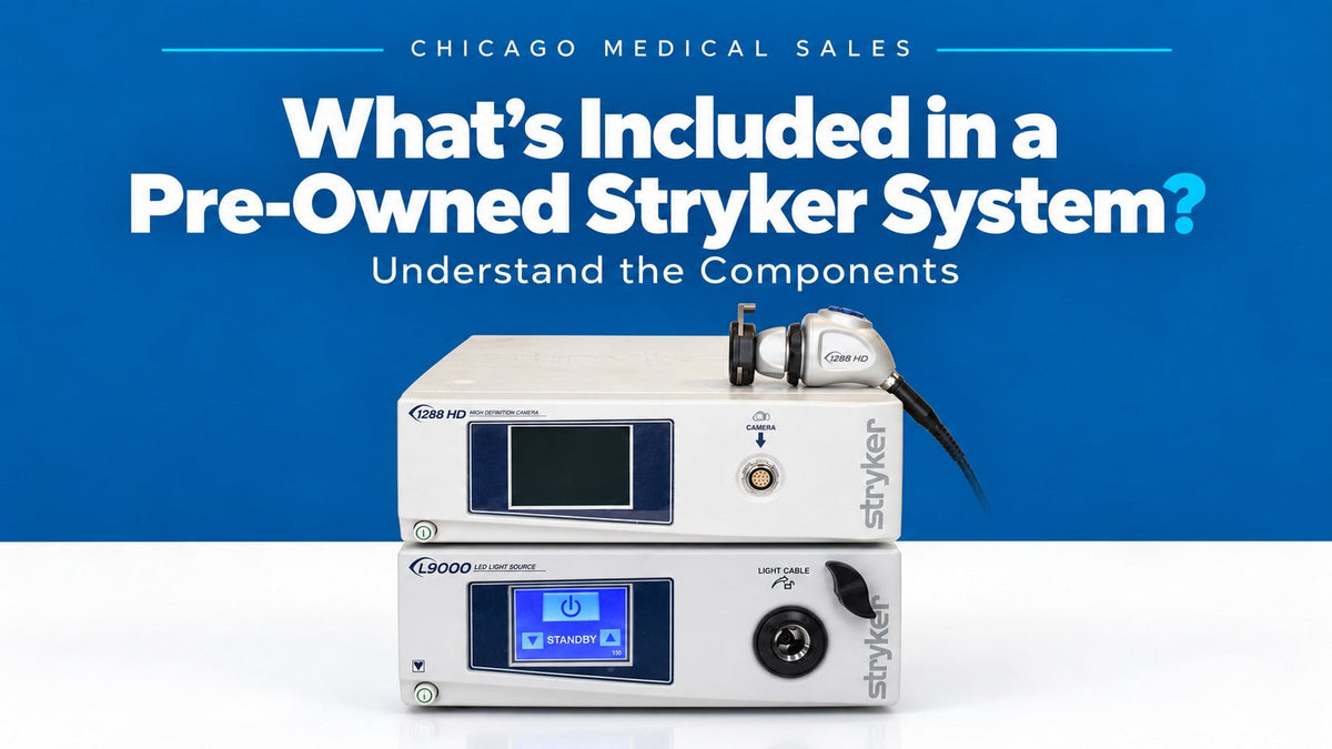 Buying a Pre-Owned Stryker Endoscopy System: What Should Be Included?