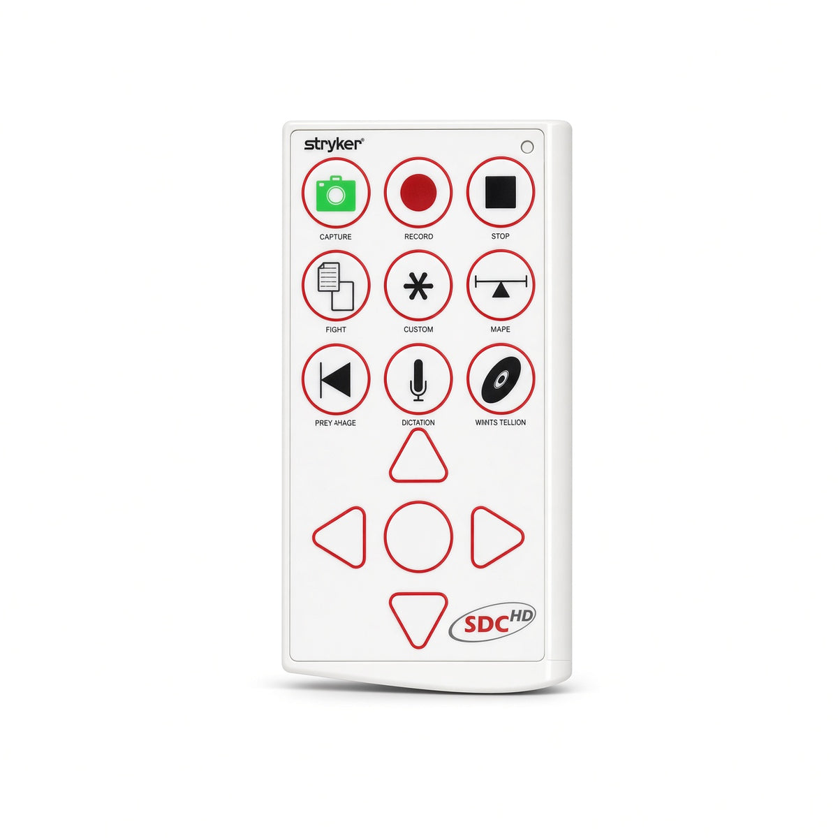 STRYKER SDC HD Remote Control With New Batteries - Video Systems - pre-owned surgical equipment | Chicago Medical Sales